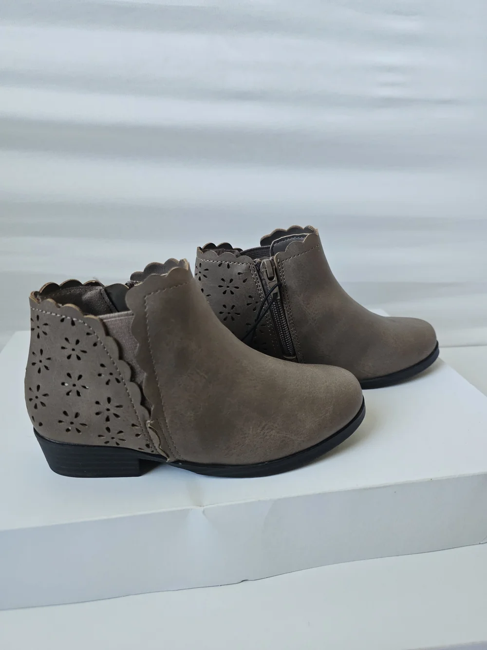 Thereabouts Girls TH PIMA Brown Ankle Boots Size 12M - NIB